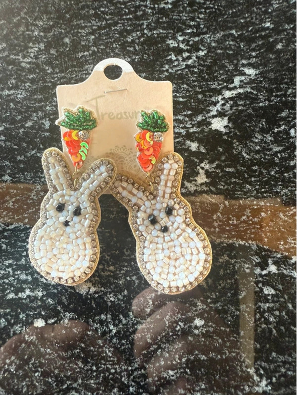 Woman’s New Bunny Ear Rings